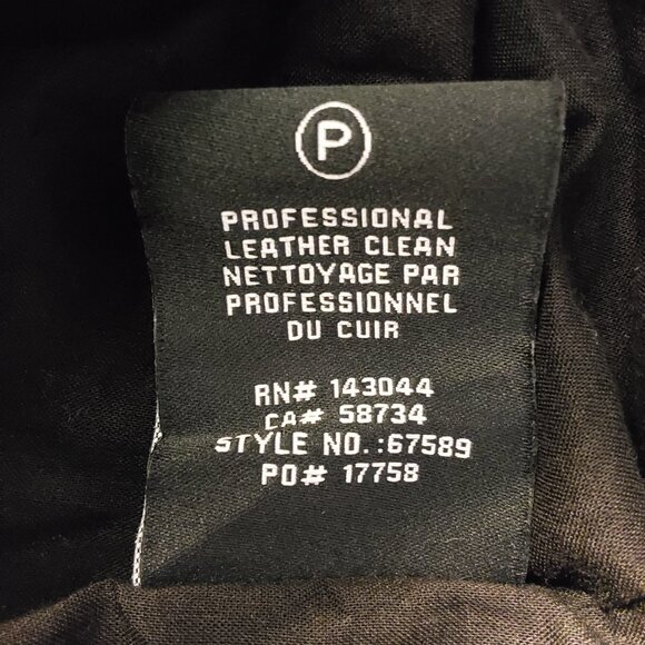 NWT! 7 For All Mankind Asymmetrical Leather Moto Motorcycle Biker Jacket - Large - Picture 11 of 11